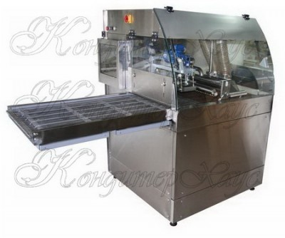 Konditerskay production company. Produced confectionery equipment: pastry, tunnel furnace, machine moulding machine, chocolate enrobing and syrophoenicia, mixers, conveyors forced cooling, machine marmalade/competitivene, digesters and termoemcali, convey