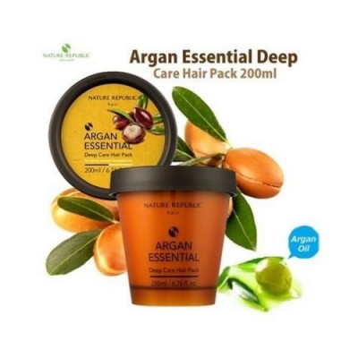    Nature Republic Argan essential deep care hair pack 200ml